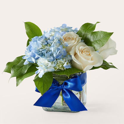 Sky Blue Delight Bouquet – DAISY'S FLOWER SHOP, Hemet CA