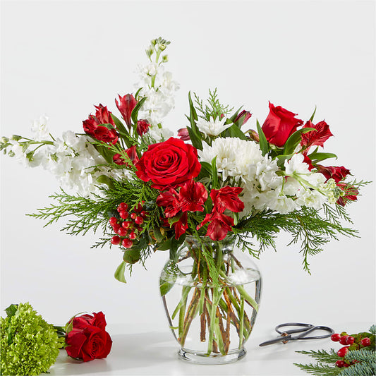 Merry Moment Bouquet – A Florist Original – DAISY'S FLOWER SHOP, Hemet CA
