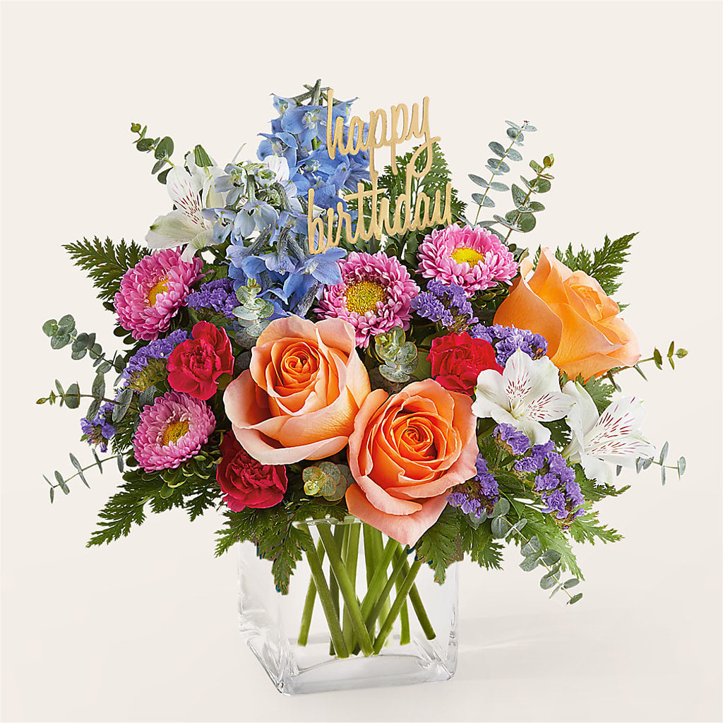 Birthday Bash Bouquet – DAISY'S FLOWER SHOP, Hemet CA