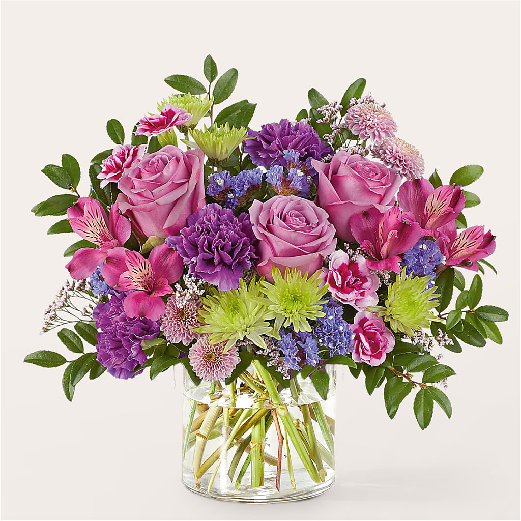Glass Half Full Bouquet – DAISY'S FLOWER SHOP, Hemet CA