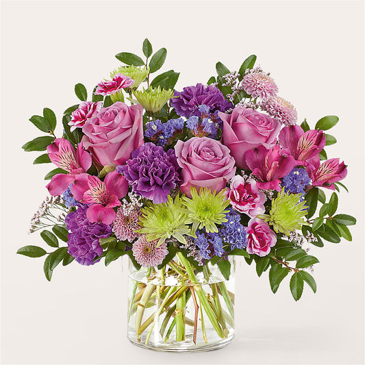 Glass Half Full Bouquet – DAISY'S FLOWER SHOP, Hemet CA