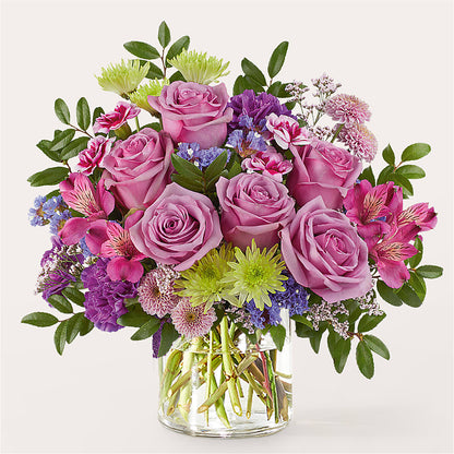 Glass Half Full Bouquet – DAISY'S FLOWER SHOP, Hemet CA
