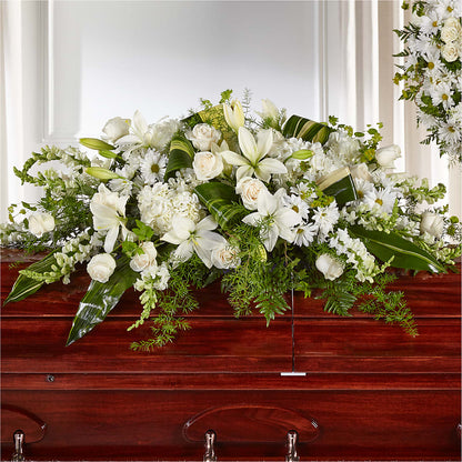 Abundance Casket Spray – DAISY'S FLOWER SHOP, Hemet CA