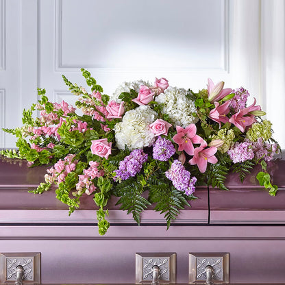 Life's Gratitude Casket Spray – DAISY'S FLOWER SHOP, Hemet CA