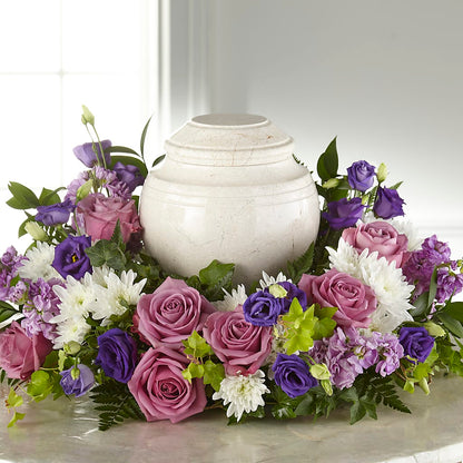 Blooming Sympathy Cremation Adornment – DAISY'S FLOWER SHOP, Hemet CA
