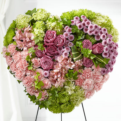 Heartwarming Standing Heart – DAISY'S FLOWER SHOP, Hemet CA
