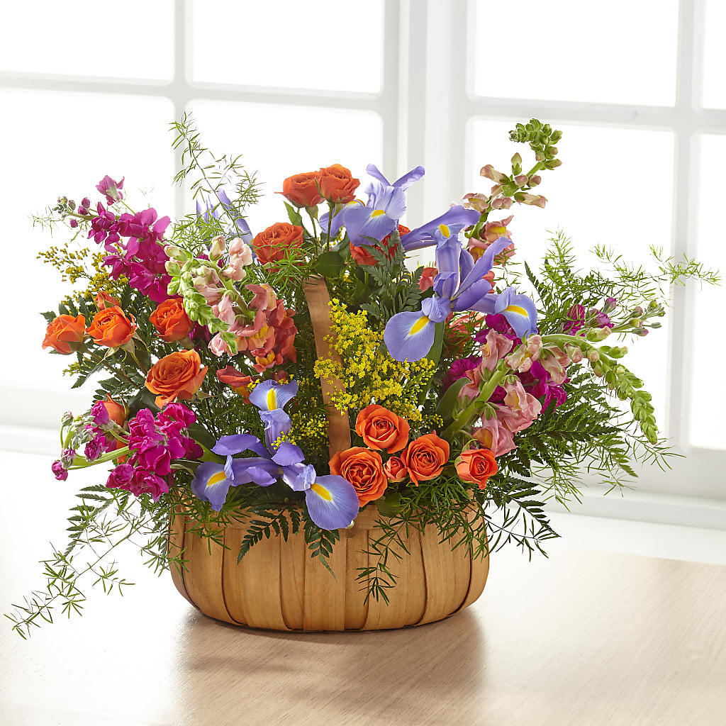 Garden of Life Basket – DAISY'S FLOWER SHOP, Hemet CA