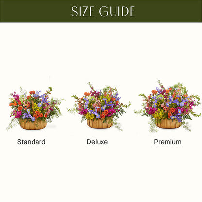 Garden of Life Basket – DAISY'S FLOWER SHOP, Hemet CA