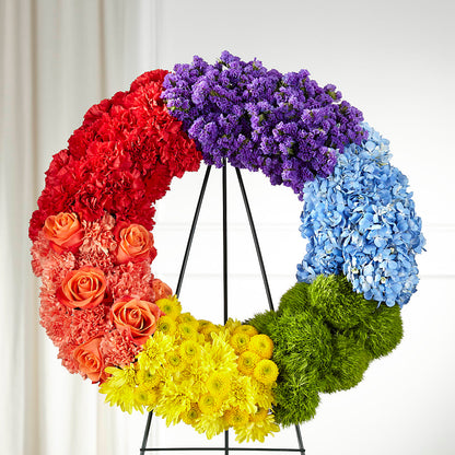 Circle of Love Wreath – DAISY'S FLOWER SHOP, Hemet CA