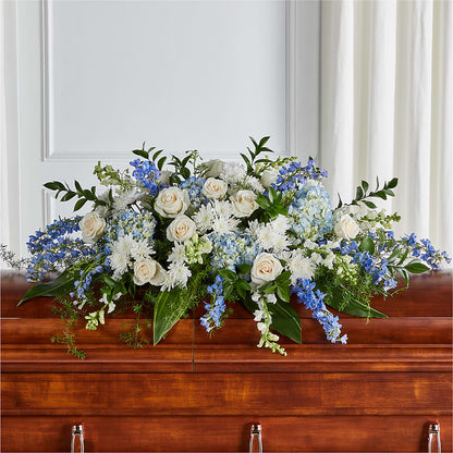Timeless Essence Casket Spray – DAISY'S FLOWER SHOP, Hemet CA
