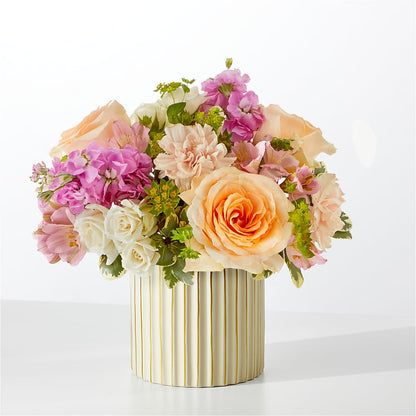 Paradise Bouquet with Ivory Vase – DAISY'S FLOWER SHOP, Hemet CA