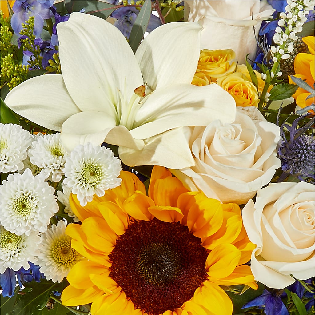 Wonderfully Sunny Bouquet – DAISY'S FLOWER SHOP, Hemet CA