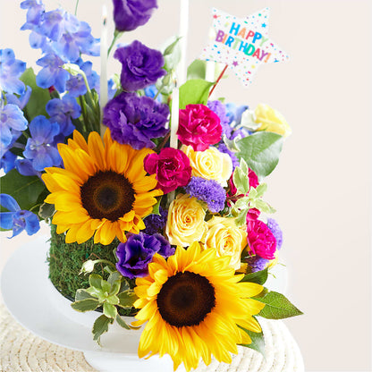 Star of the Day Floral Cake – DAISY'S FLOWER SHOP, Hemet CA