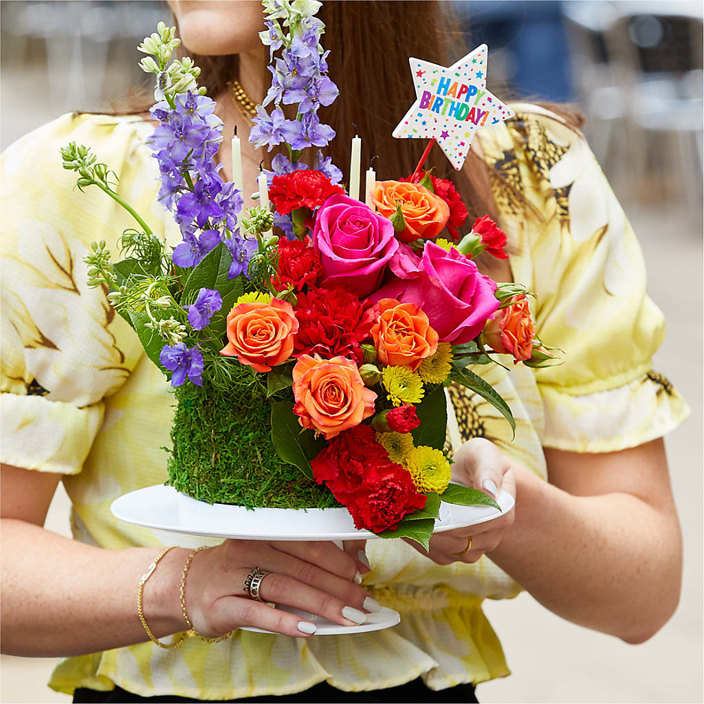 Best Year Yet Floral Cake – DAISY'S FLOWER SHOP, Hemet CA