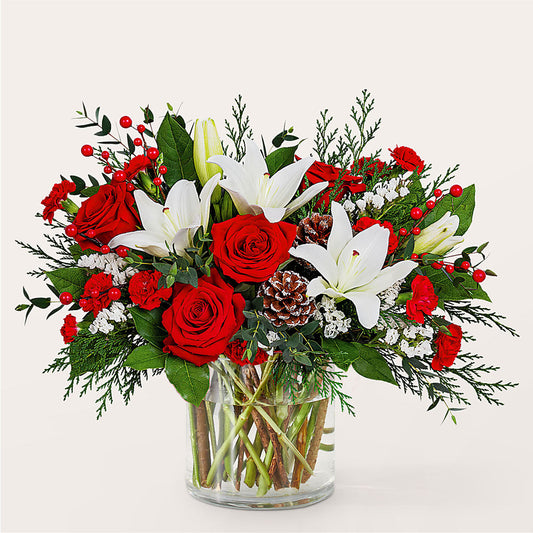 Best in Snow Bouquet – DAISY'S FLOWER SHOP, Hemet CA