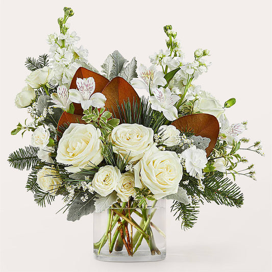 Fresh Snowfall Bouquet – DAISY'S FLOWER SHOP, Hemet CA