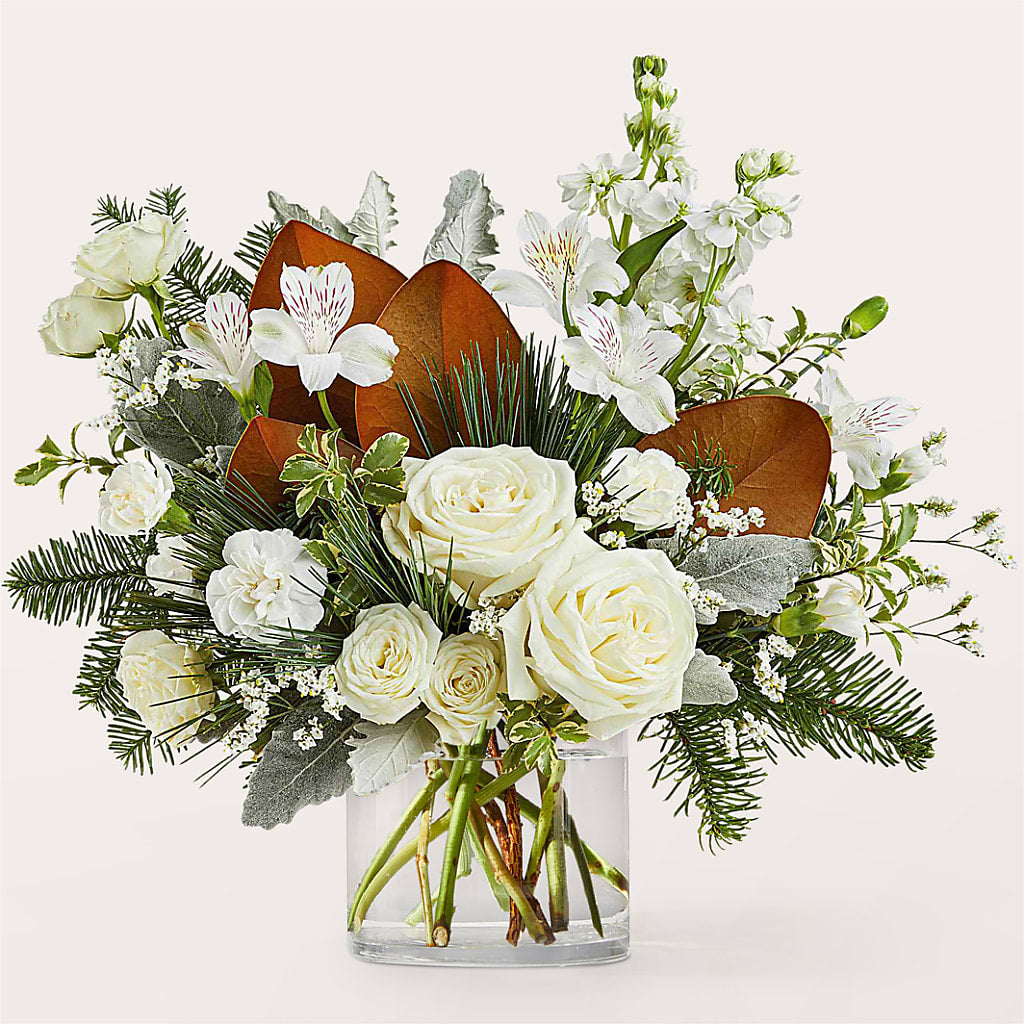 Fresh Snowfall Bouquet – DAISY'S FLOWER SHOP, Hemet CA