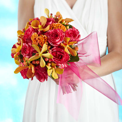 Brilliant Shades of Love Bouquet – DAISY'S FLOWER SHOP, Hemet CA